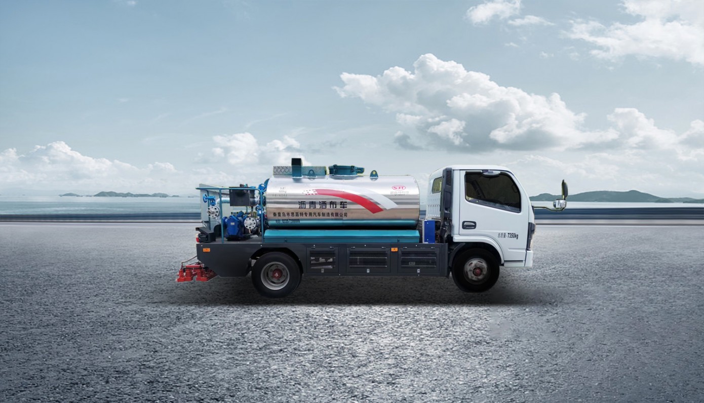 【成功交付】思嘉特專汽瀝青灑布車助力黑龍江公路建設(shè)！